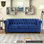 Blue sofa