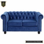 Blue sofa