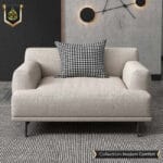 off-white sofa