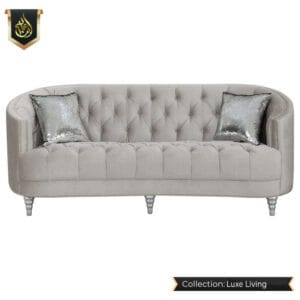 off-white sofa