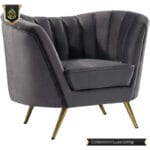 dark gray sofa