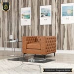 leather sofa