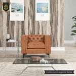 leather sofa