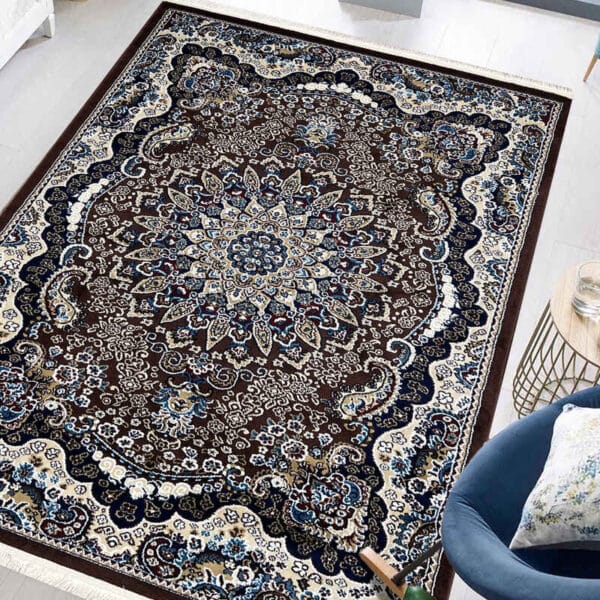 Brown rug