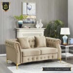 beige sofa
