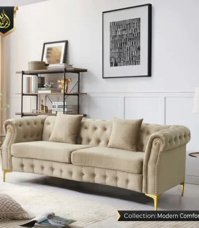 beige sofa