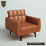 Leather armchair