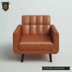Leather armchair