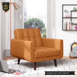 Leather armchair