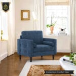 Navy Blue ArmChair
