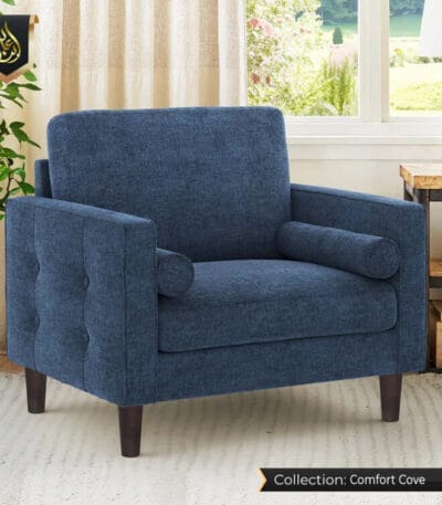 Navy Blue ArmChair