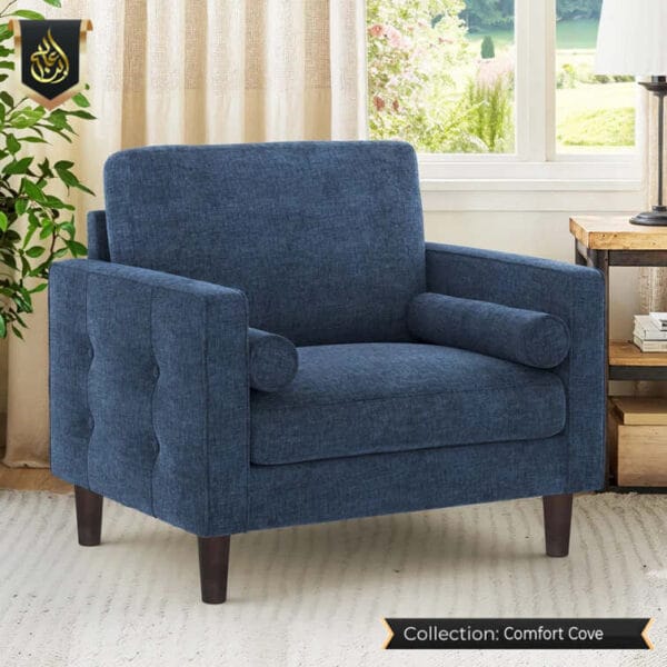 Navy Blue ArmChair