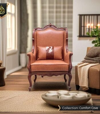 Luxury Leather Arm Chair