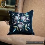 Embroidered cushion
