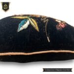 Embroidered cushion