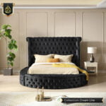Round Double bed