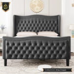 wing back bed