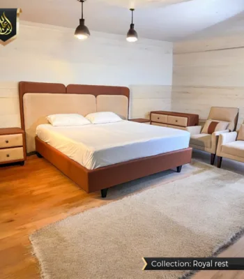 Leather bed