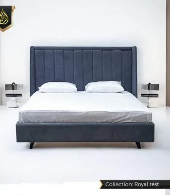 gray bed