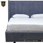 gray bed