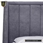 gray bed