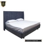 gray bed