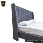 gray bed