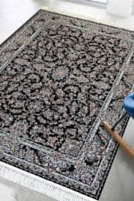 traditional rug - black rug