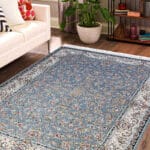 traditional blue rug
