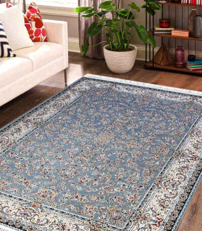 traditional blue rug