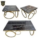 black table