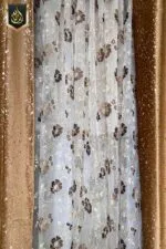 golden curtains