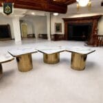 white table