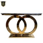 console table with marble top