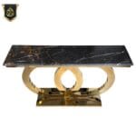 console table with marble top